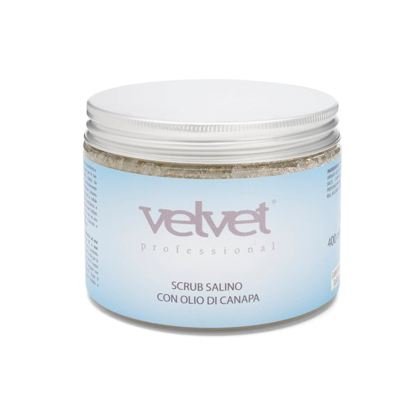 SCRUB SALINO CON OLIO DI CANAPA 400 ML