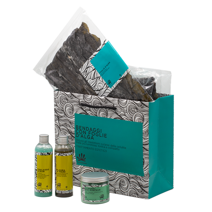 BENDAGGI CON FOGLIE D'ALGA - KIT DA 5 TRATTAMENTI