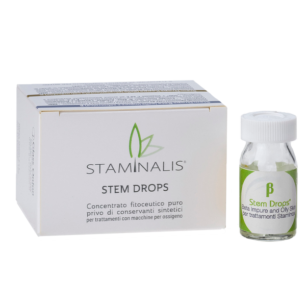 STEM DROPS BETA – IMPURE AND SEBORROIC SKIN – PACK OF 6 5 ML VIALS